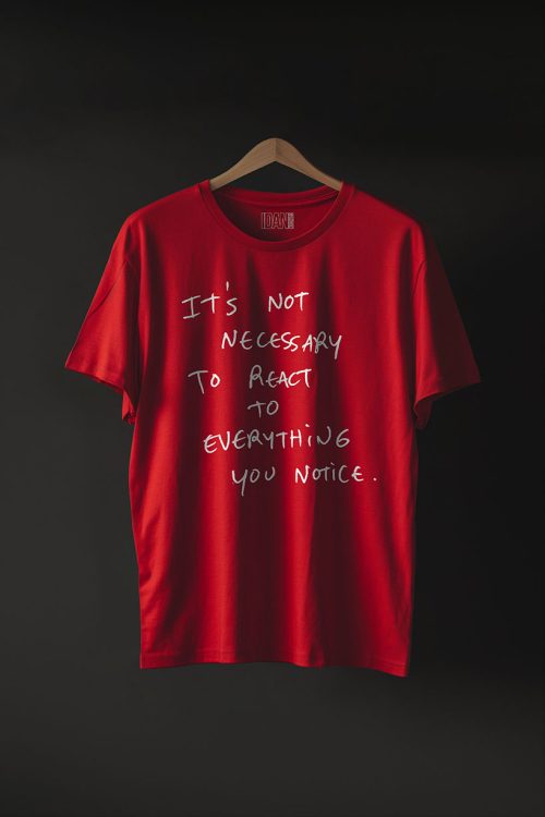 Not Necessary To React